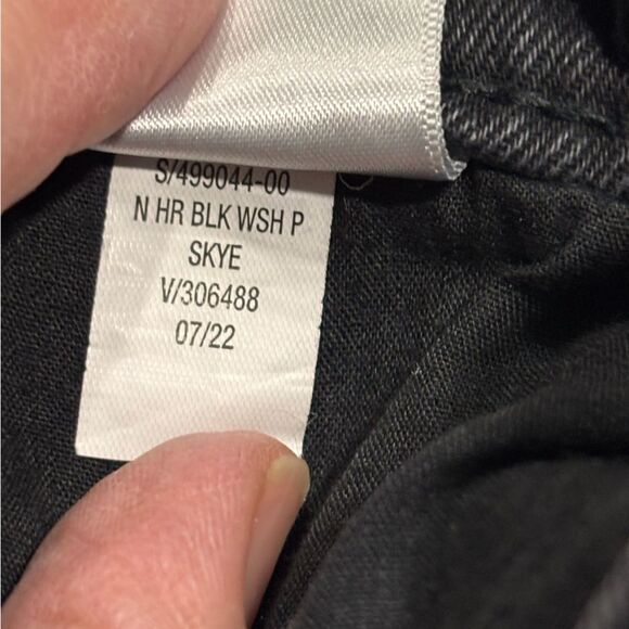 OLD NAVY | Big Girls Black Denim High Rise Stretch Flare Jeans Size 10 - Picture 9 of 9